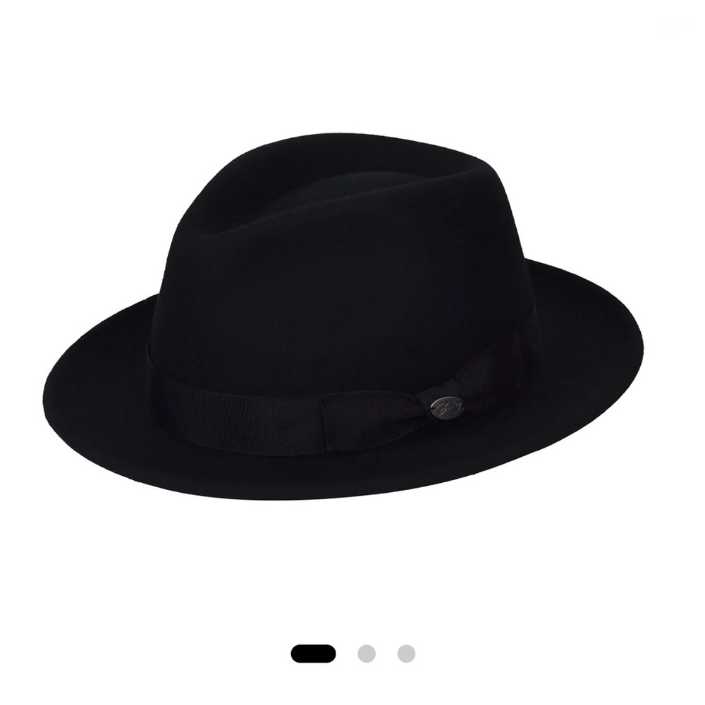 Bailey Maglor wool fedora black